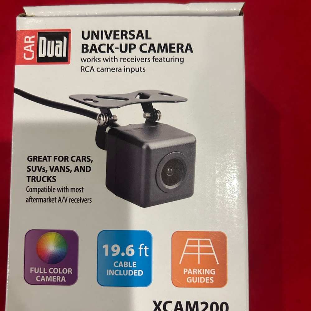 Universal Back-Up Camera - Black